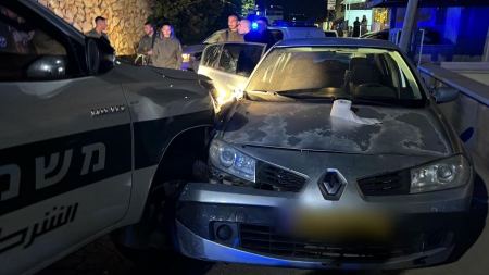 بعد مطاردتهم : القبض على 4 مشتبهين بإطلاق نار في دير الأسد